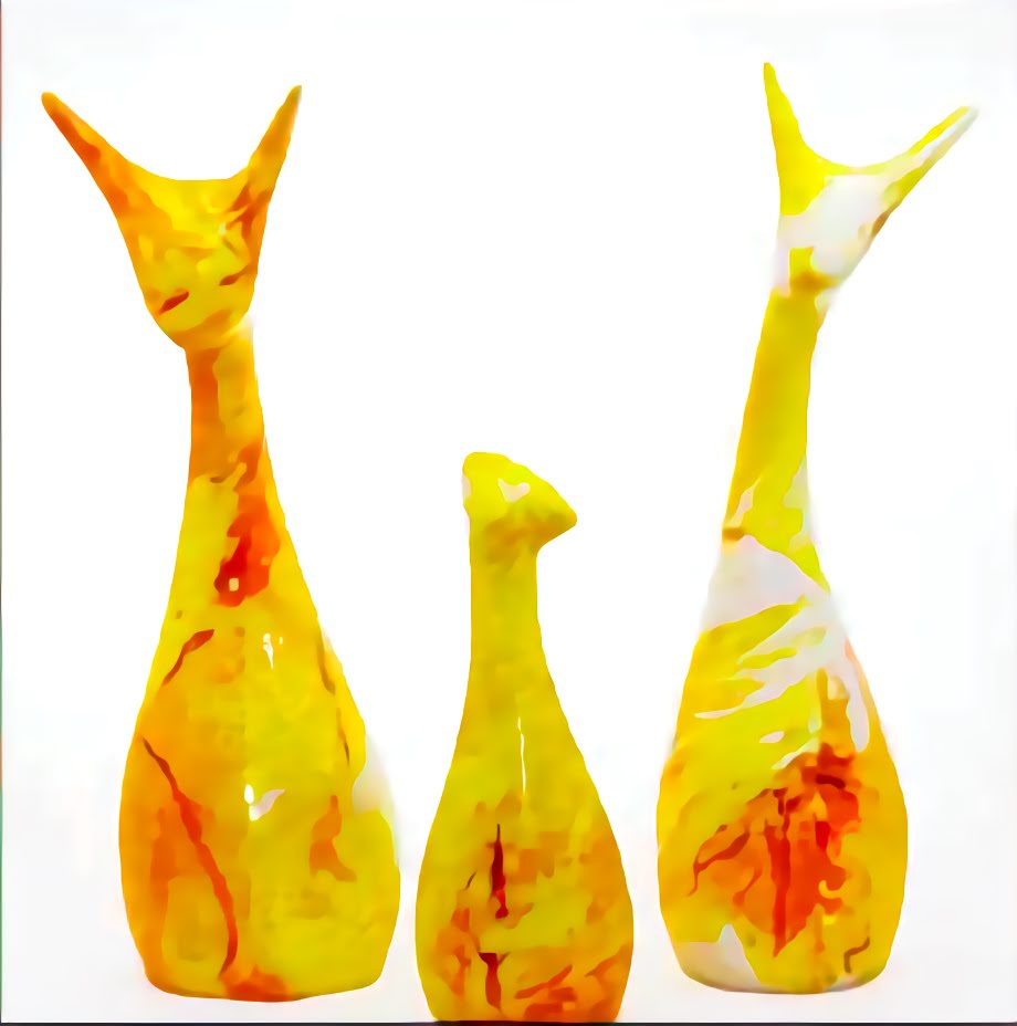 Multicolored Lucky Deer Decoration